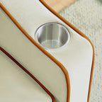 Divano letto pieghevole, divano letto moderno in velluto estraibile, schienale regolabile con porta USB, posacenere e supporto girevole per telefono