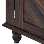 Modern Hall Tree, Panca da Ingresso con 2 Ripiani Aperti, 4 Ganci Doppi in Metallo, per Ingresso e Corridoio