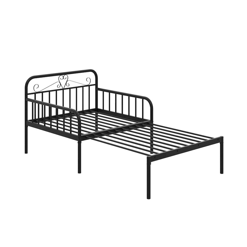 Divano Letto in Metallo Estensibile da Letto da Giorno a Singolo Resistente