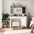 Set toeletta largo 105,99 cm con 4 cassetti e 1 armadietto