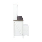 Set toeletta largo 105,99 cm con 4 cassetti e 1 armadietto