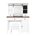 Set toeletta largo 105,99 cm con 4 cassetti e 1 armadietto