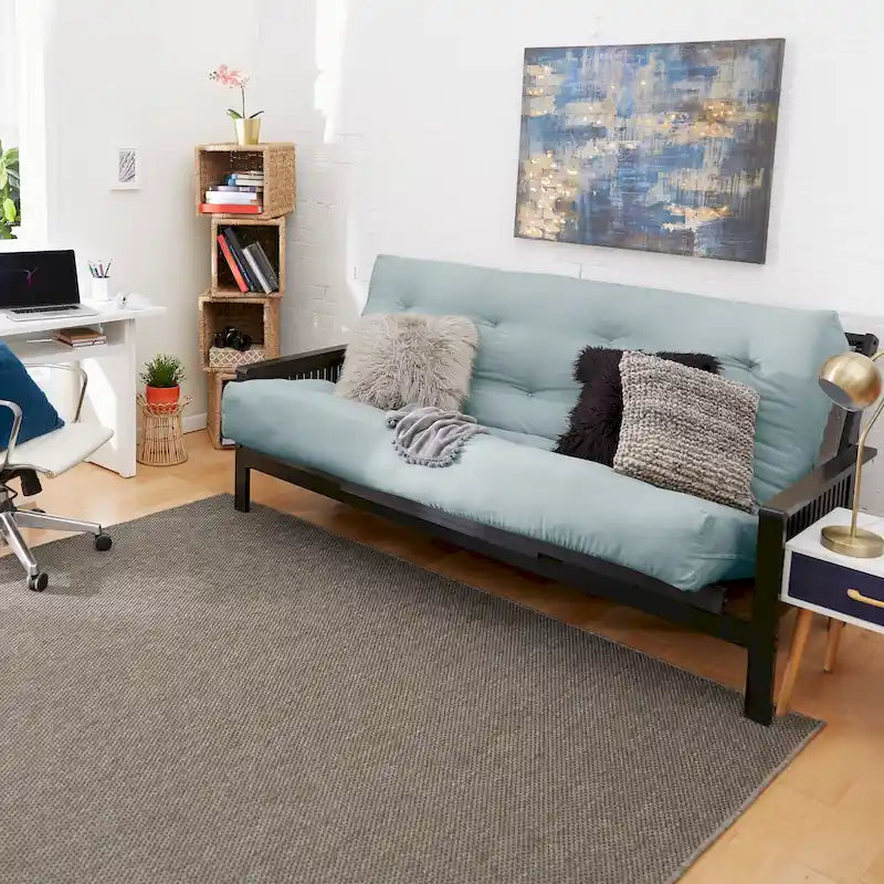 Materasso futon tufted Hansen Queen-size da 5 pollici