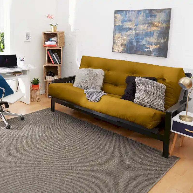 Materasso futon tufted Hansen Queen-size da 5 pollici