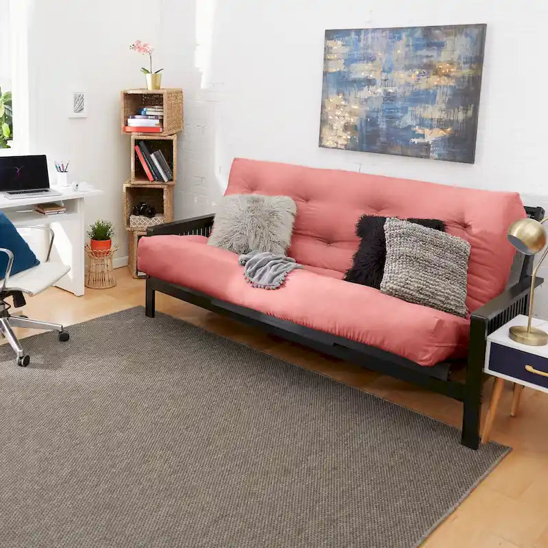 Materasso futon tufted Hansen Queen-size da 5 pollici