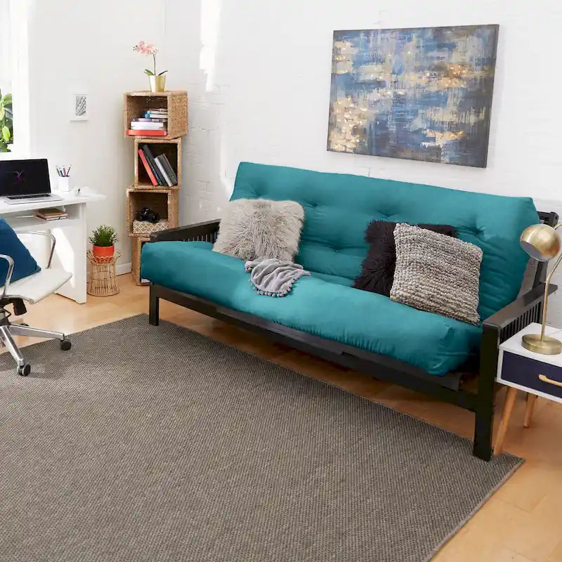 Materasso futon tufted Hansen Queen-size da 5 pollici