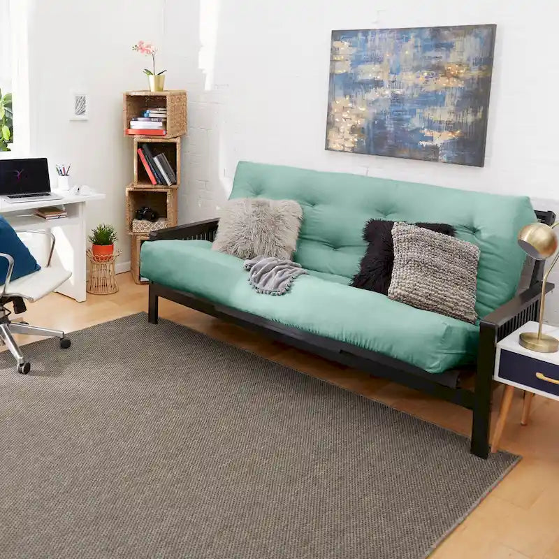 Materasso futon tufted Hansen Queen-size da 5 pollici