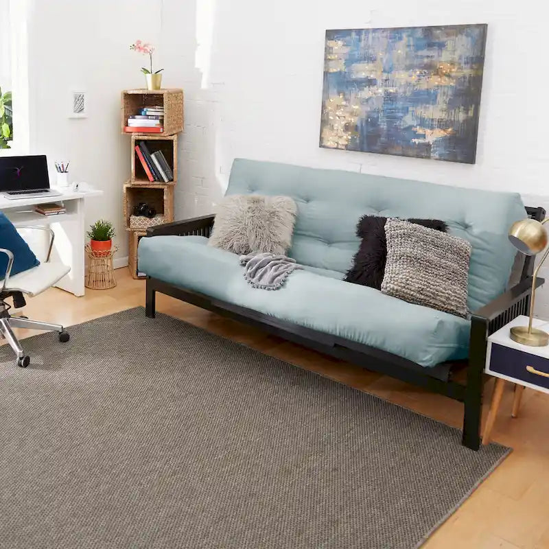 Materasso futon tufted Hansen Queen-size da 5 pollici
