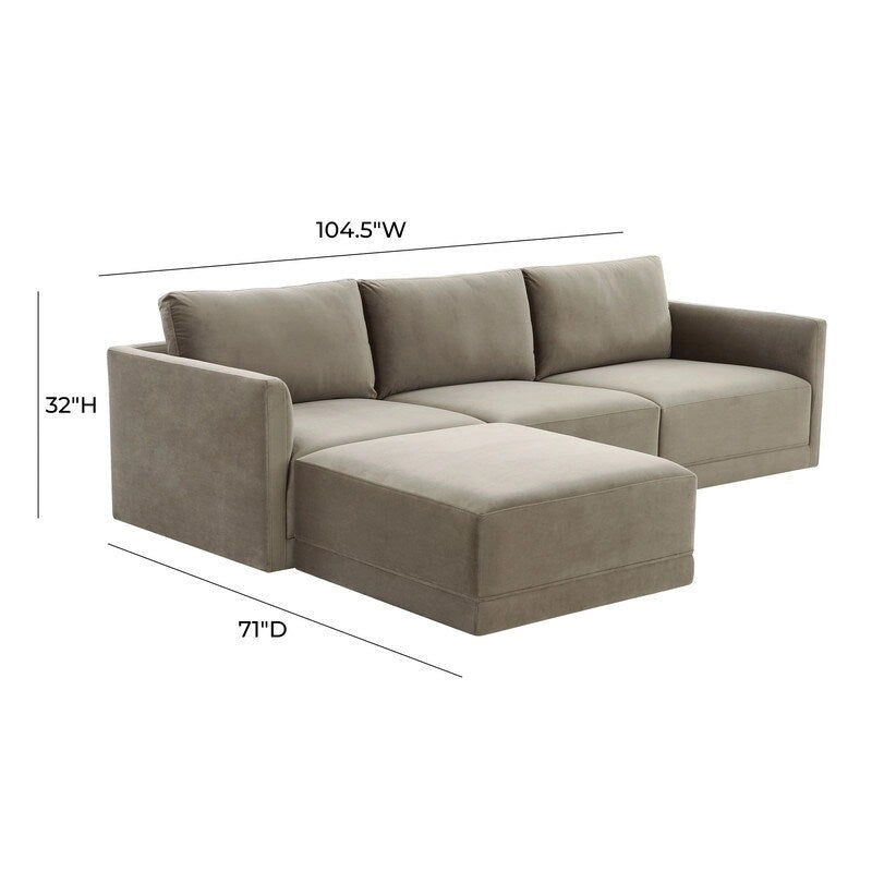 Divano componibile a 4 moduli Willow