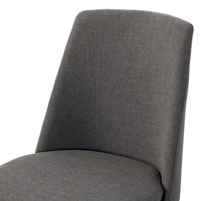 Set di 2 sedie da pranzo moderne e contemporanee con gambe in metallo
