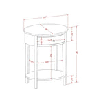 East West Furniture Set 2 Pezzi Camera da Letto - Struttura Letto con Testiera Marrone e 1 Comodino in Legno - Gambe con Finitura Nera (Opzione Dimensioni Letto)