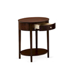 East West Furniture Set 2 Pezzi Camera da Letto - Struttura Letto con Testiera Marrone e 1 Comodino in Legno - Gambe con Finitura Nera (Opzione Dimensioni Letto)