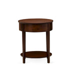 East West Furniture Set 2 Pezzi Camera da Letto - Struttura Letto con Testiera Marrone e 1 Comodino in Legno - Gambe con Finitura Nera (Opzione Dimensioni Letto)