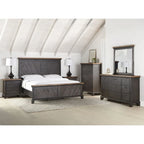 Letto a pannelli rustico Overlook