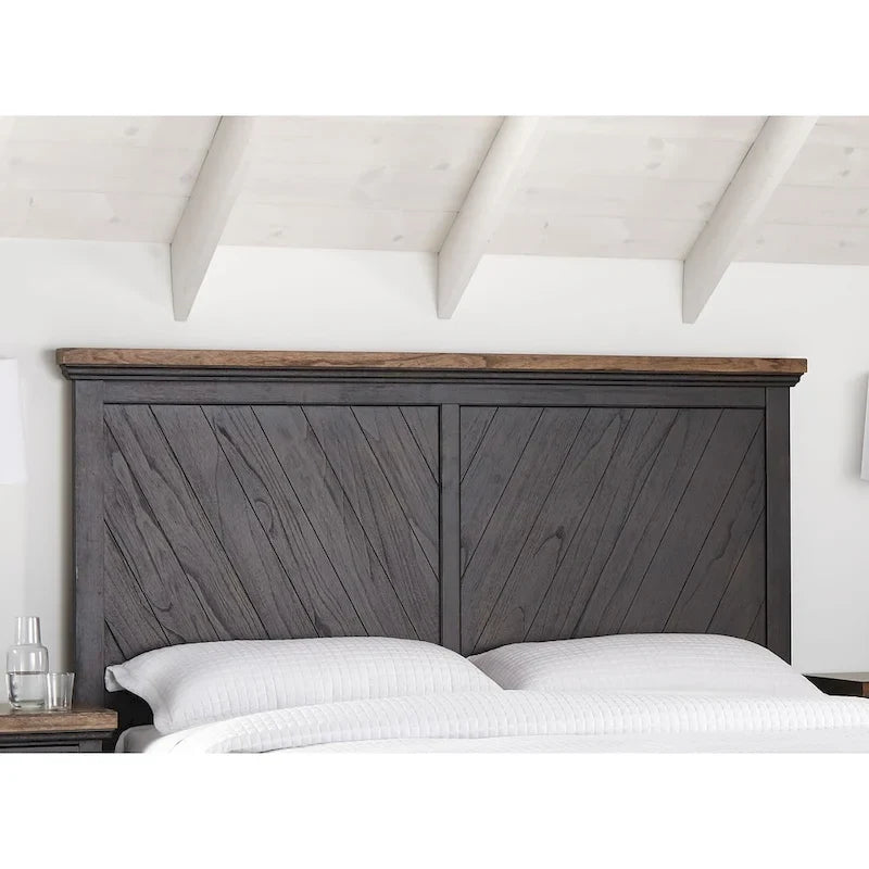 Letto a pannelli rustico Overlook