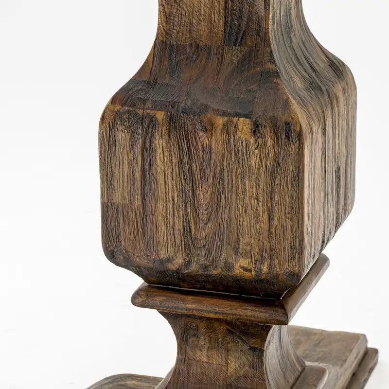 Set tavolo da pranzo East West Furniture - un tavolo da cucina rotondo e sedie Parsons color sabbia chiaro, Jacobean invecchiato (opzione pezzi)
