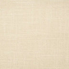 Panca da ingresso Elaine con seduta in tessuto crema e legno marrone - 58W x 15D x 20H