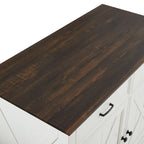 Isola cucina Clifton con sgabelli a sella imbottiti - 43p x 47.75l x 36.25h