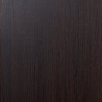 Credenza da Cucina Moderna, Mobile Buffet con Ante Scorrevoli in Vetro e Ripiano Regolabile, Marrone Scuro