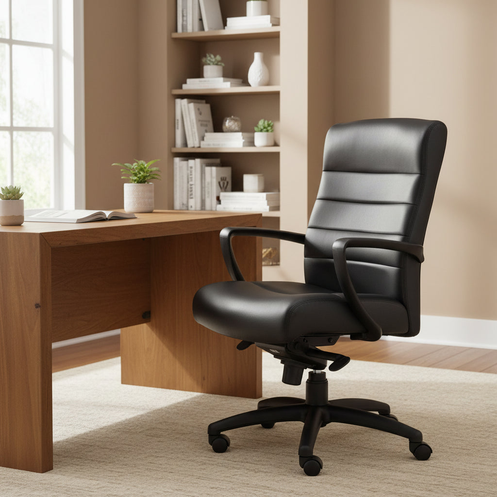 Eurotech Seating Manchester Leather Executive Chair