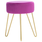 Pouf Jailene con gambe a forcina