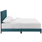 Letto matrimoniale Belimanastir in velluto imbottito