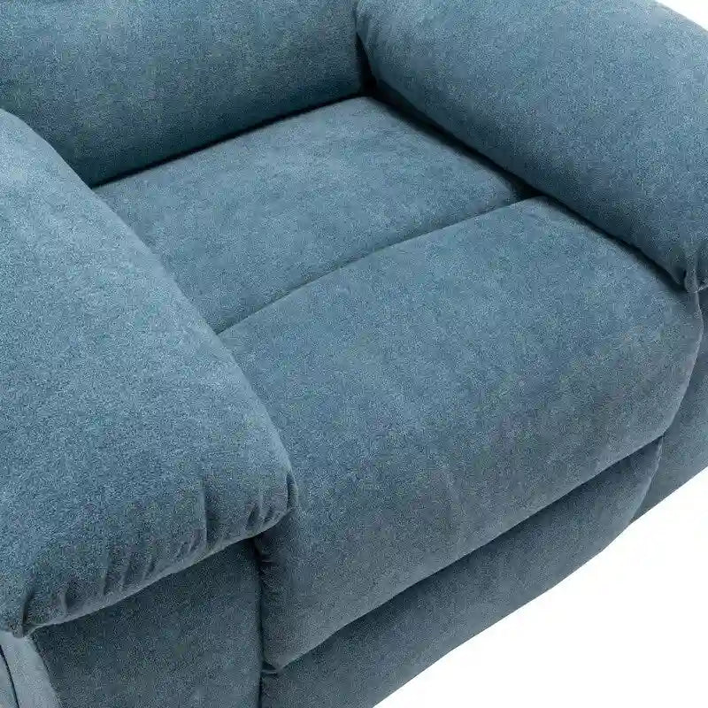 Poltrona Reclinabile Elettrica con Funzione Massaggio Regolabile e Sistema di Riscaldamento