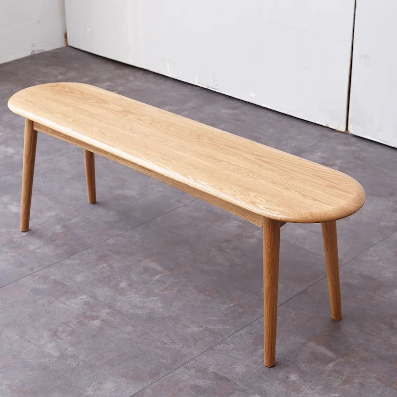 Legno di Quercia Naturale per Panca da Pranzo