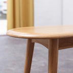 Legno di Quercia Naturale per Panca da Pranzo