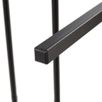 Telaio letto in metallo King/Queen/Full con testiera e pediera, USB, stazione di ricarica, 2 cassetti, luci LED